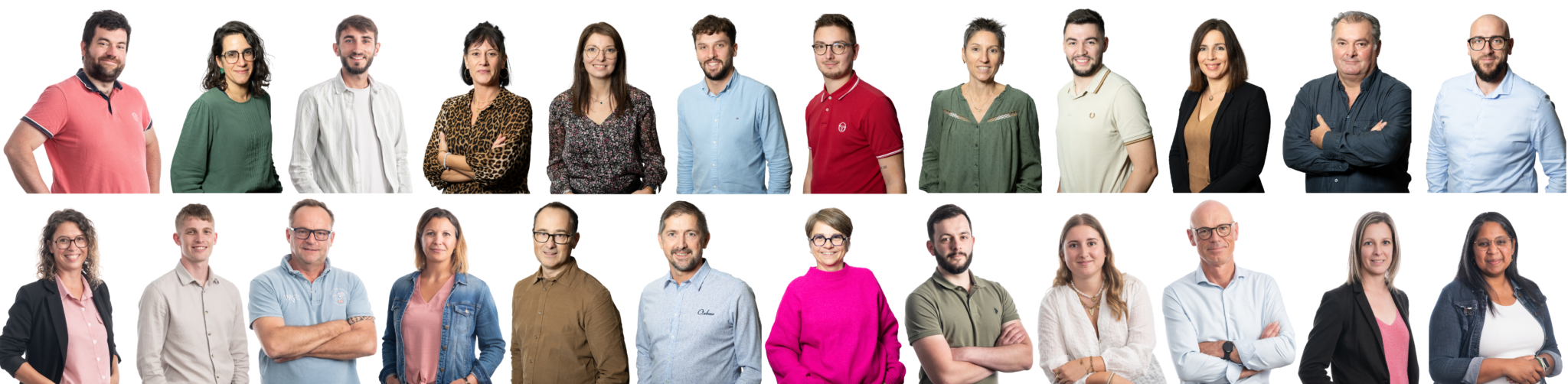 Photo d'un groupe de personnes diverses.